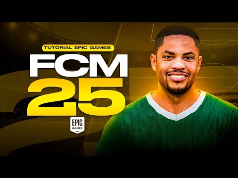 ✅NOVO TUTORIAL - PATCH FCM 25 V6 EPIC GAMES!