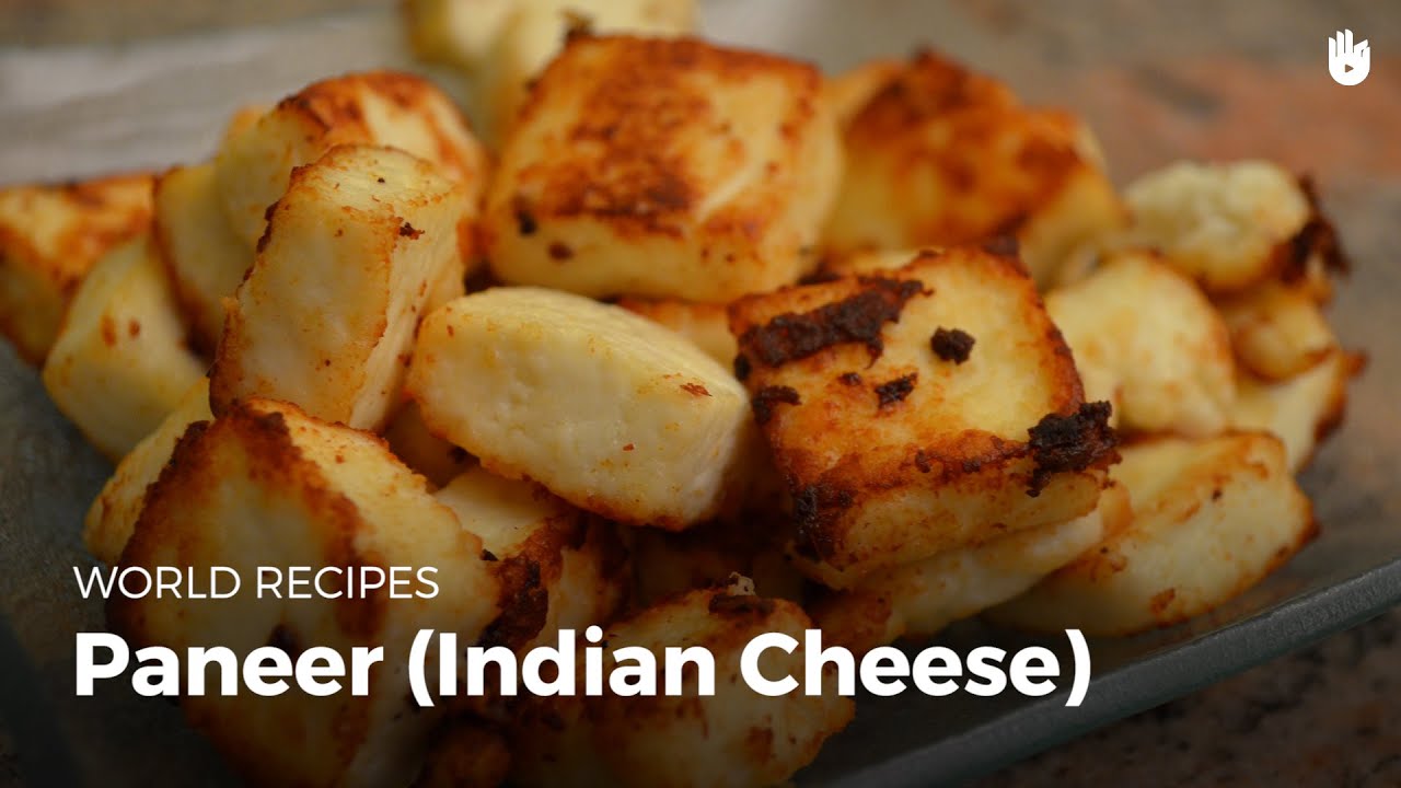 Paneer ( indian cheese ) Learn How to Cook Indian Food Sikana