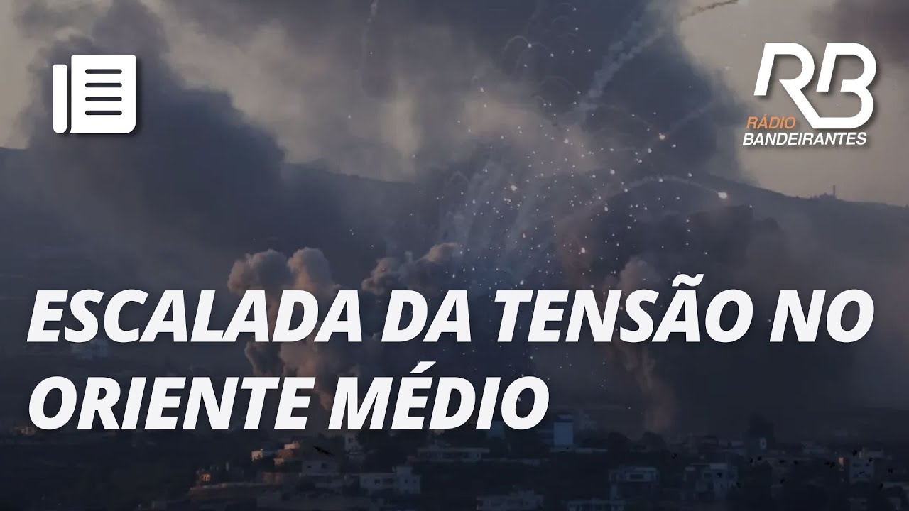 SITUAÇÃO TENSA: Intensos bombardeios no Líbano | Jornal Gente