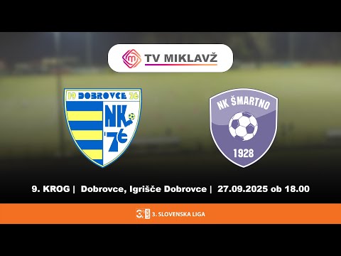 Premium Dobrovce  :  Šmartno 1928 | 3. SLOVENSKA NOGOMETNA LIGA VZHOD 25/26