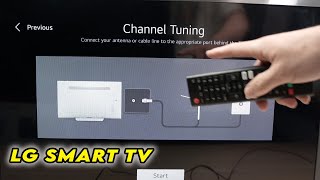 LG Smart TV: How to Scan for Channels (Channel Tuning)
