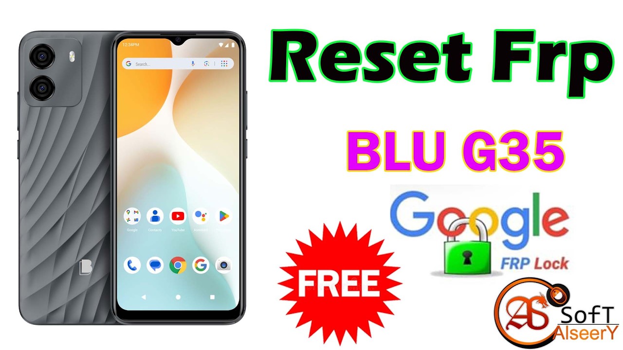 New Bypass Frp BLU G35 | Reset  google account Free