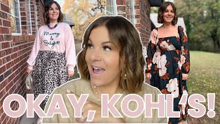 I Can't Believe They're Kohl's | Midsize + Plus Size Try On Haul | Black Friday Deals and Gift Ideas