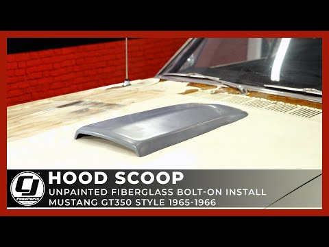 Project Betty | GT350 Style Hood Scoop for 1965-1966 Mustang