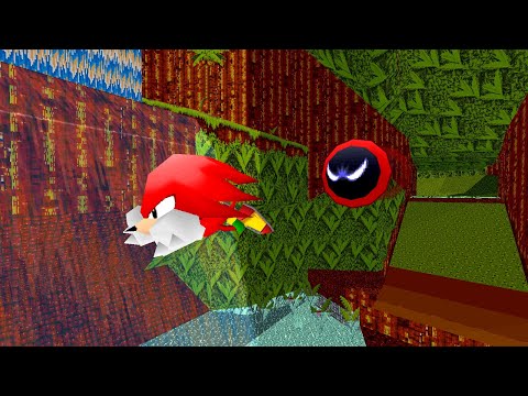 Knuckles in Dr. Robotnik's Ring Racers
