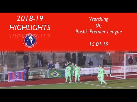 Worthing 1-4 Dorking Wanderers | Bostik Premier League | 15.01.19