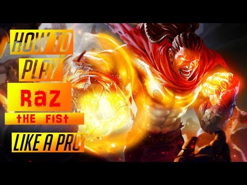 How to Play Raz in 2 minutes - Arena of Valor