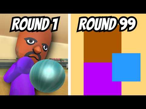 Wii Sports, but Every Time I Miss the Quality Gets Worse