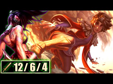How to Beat Reworked Taliyah as Akali Mid - Akali vs Taliyah  I Care4Dash