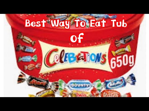 Celebrations - Best Way To Eat Tub of Celebrations