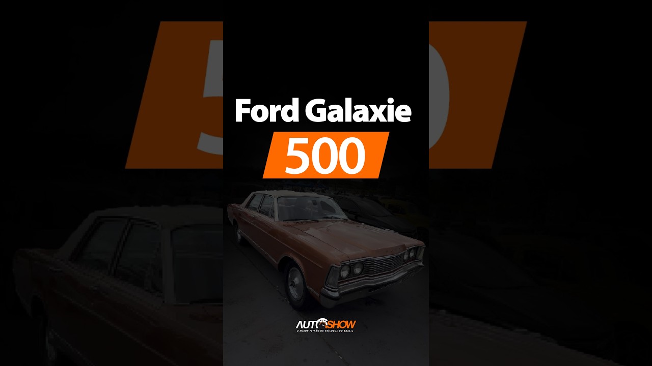 Você sabia que o Ford Galaxie 500 foi o
