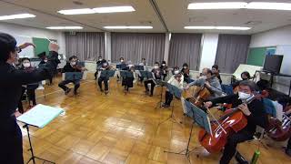 Download lagu モーツァルト：弦楽４重奏 K157 第一楽章　弦楽合奏 mp3