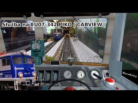 Służba na EU07-342 PIKO | Cabview |