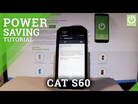Save Battery in CAT S60 - Improve Battery Life in Android