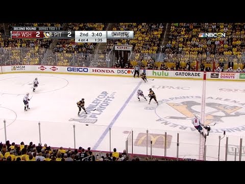 2018 Stanley Cup. R2, G3. Capitals vs Penguins. May 1, 2018