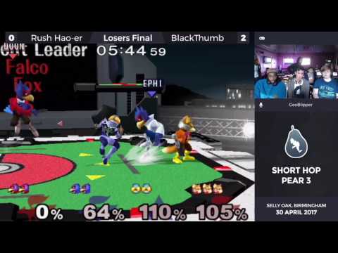 Short Hop Pear 3 Doubles - Losers Finals - Hao + MNOLTH vs Brownthumb + Ephi