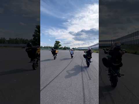 Банда на 125cc #stunt #bike #bikelife #motovlog #honda #grom #wheelie #мотокостя #стант #мото