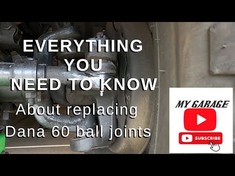 Everything you need to know about replacing Dana 60 Ball Joints