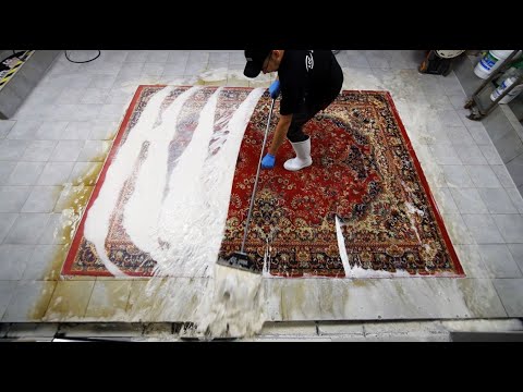 Pranie dywanu z 1984 roku! Dziadek Zaskoczony Efektem Prania 😮