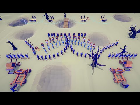 50x GERMAN ARMY WW1 vs 90x ALL FACTION - Totally Accurate Battle Simulator | TABS