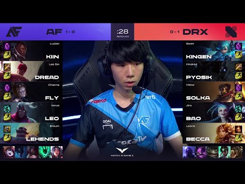 LCK Match 10 DRX vs. AF Game 2 | LCK Summer 2021 DragonX vs. Afreeca Freecs G2 W1D5