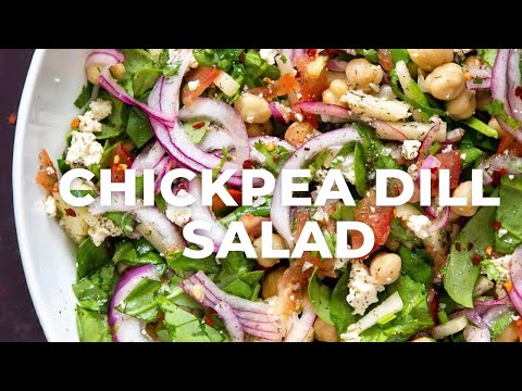 CHICKPEA DILL SALAD | Vegan Richa Recipes