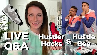 How to NET Six Figures a Year Selling SHOES - Live Q&A With Hustler Hacks & Hustle Bee
