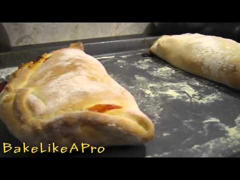 How To make pizza pockets ( Calzones ) an intro to folded Italian pizza, stuffed pizza