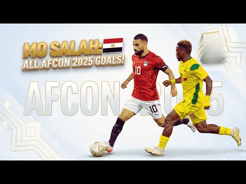 Mohamed Salah Goals at AFCON 2025 | Egypt’s Star Shines in Morocco