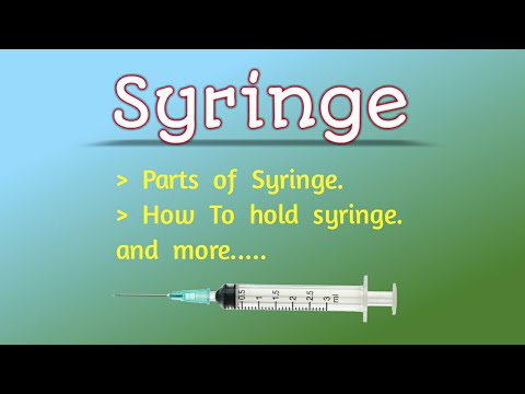 Plastic long syringe, 1*100