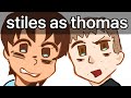 Teen Wolf React To Stiles As Thomas Maze Runner X Teen Wolf 2x Speed 1 2