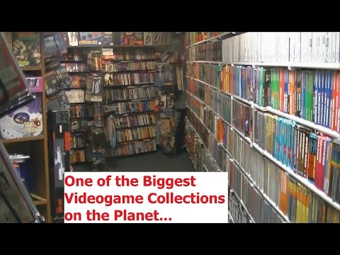 Biggest Videogame Collection I've Ever Seen - Adam Koralik