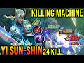 24 Kills Finally Best Item For YSS 100 Killing Machine Build Top 1 Global Yi Sun Shin MLBB