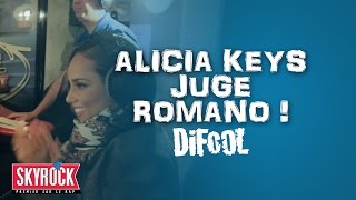 Alicia Keys juge Romano sur 