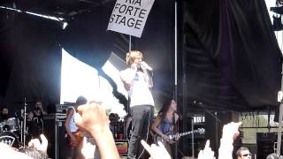 Chiodos - The Words &quot;Best Friend&quot; Become Redefined - Live 8-3-13 Vans Warped Tour