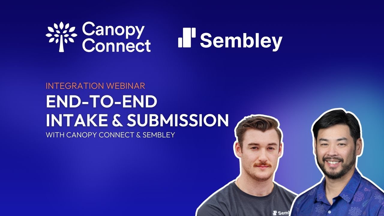 Canopy Connect + Sembley Integration | Webinar