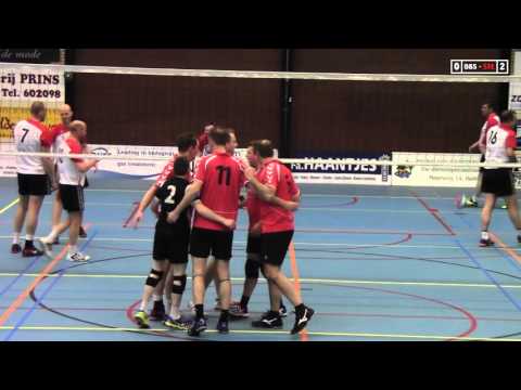 Volleybal Heren Promotieklasse D: Garage Popma/D.B.S. H2 - Steevast H1 [26-03-2016]