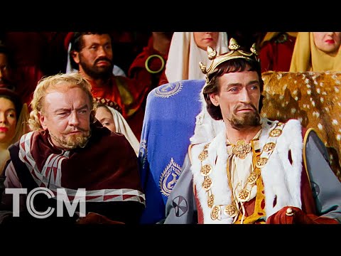 Ivanhoe Challenges Norman Knights in a Jousting Tournament (Clip) | Ivanhoe (1952) | TCM