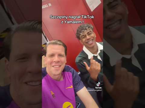 SZCZĘSNY NAGRAŁ TIKTOK Z YAMALEM!