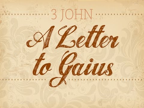 A Letter to Gaius