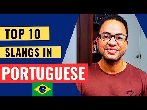 TOP 10 Slangs in PORTUGUESE | The Brazilian Portuguese Native Speaker