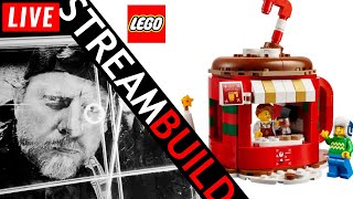 🔴 Building LEGO Hot Chocolate Stand (40776) Christmas GWP Live!