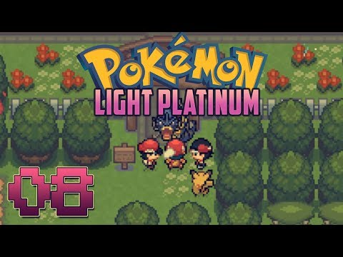 Let's Play Pokemon Light Platinum Part 8 - Burning City Red & Ash