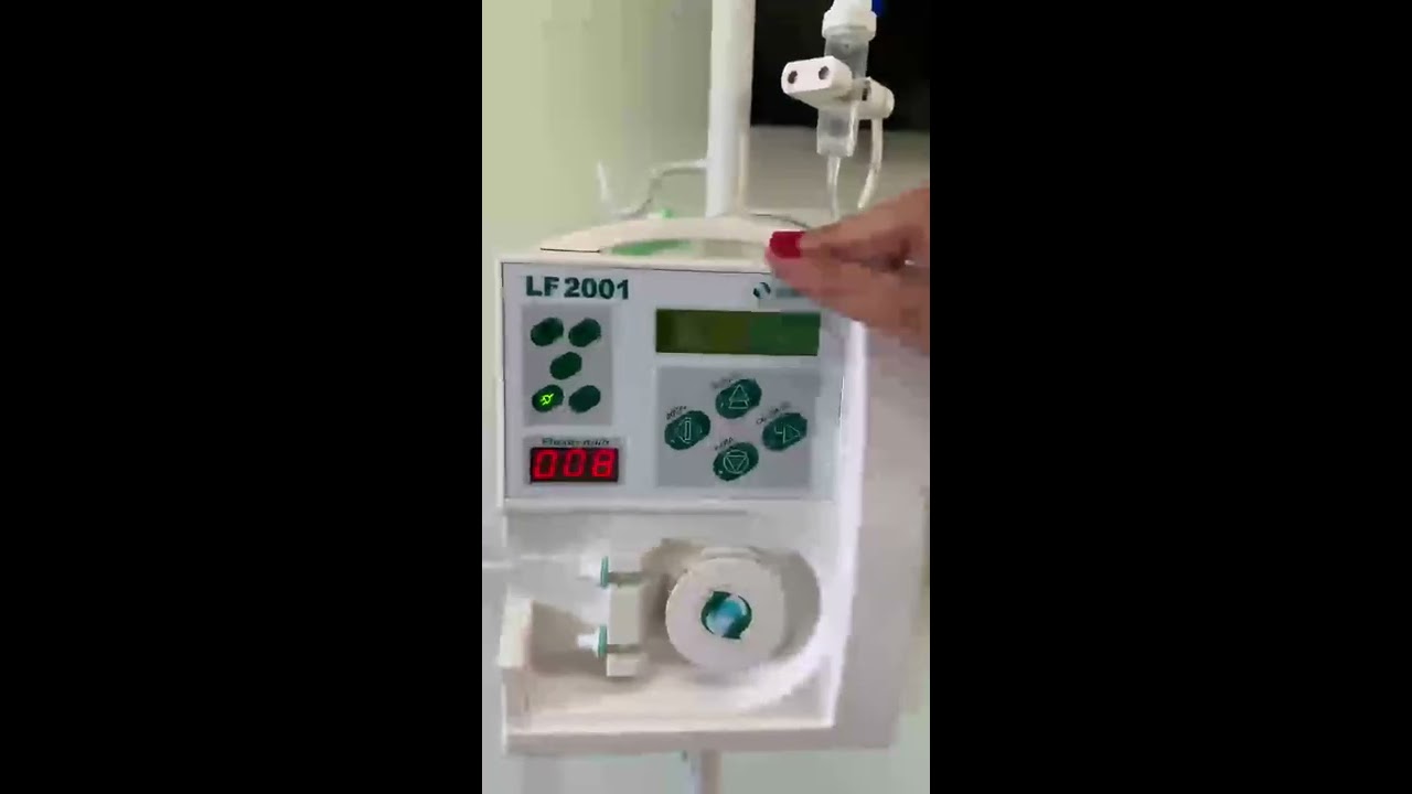 Treinamento sobre infusões: Bomba Infusão LF2001