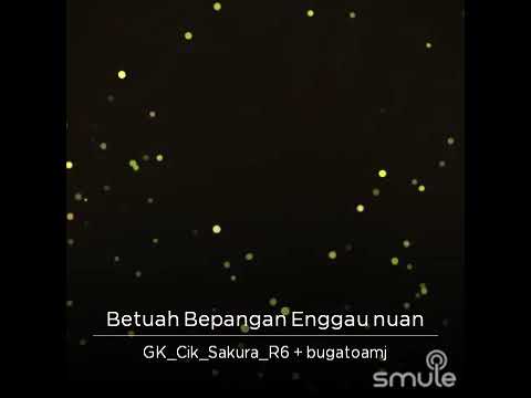 Cukup betuah ari aku bugat