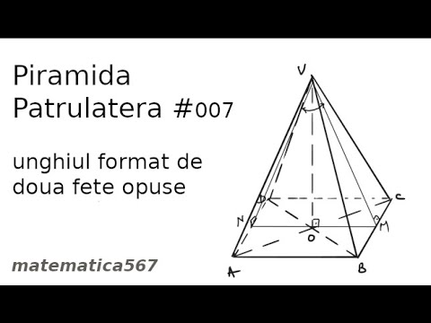 Unghiul format de doua fețe opuse