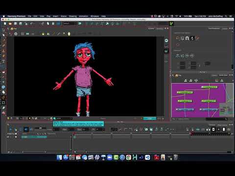 Animate a Simple Cutout Rig with Harmony Premium