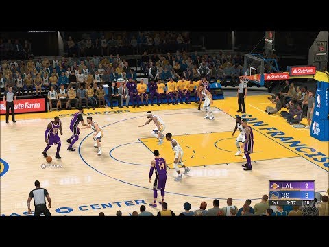 NBA 2K20 - Golden State Warriors vs Los Angeles Lakers - Gameplay (PS4 HD) [1080p60FPS]