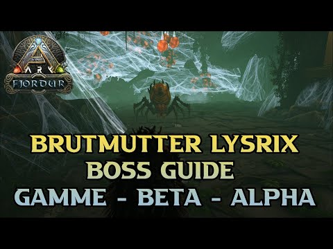 Fjordur | Brutmutter Lysrix Boss Guide [ Gamme - Beta - Alpha ] Dino Empfehlung + Taktik