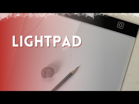 How to use a LIGHTPAD for CLEAN WATERCOLOR PAPER